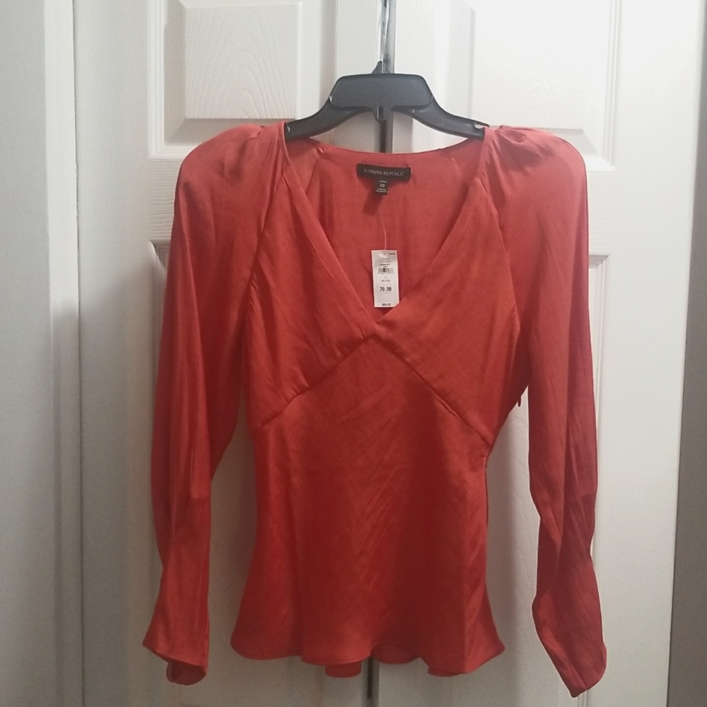 Banana Republic long sleeve blouse